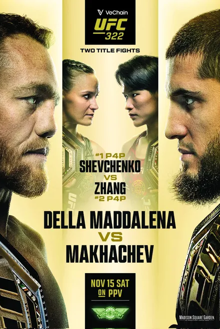 UFC 322: Della Maddalena vs Makhachev (Predictions)