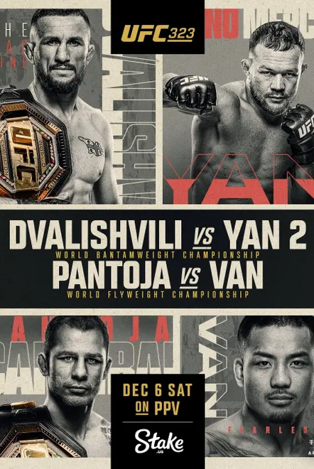 UFC 323: Dvalishvili vs Yan 2 (Predictions)