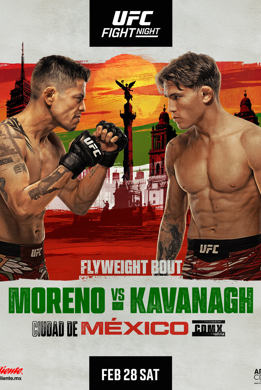 UFC FN: Moreno vs Kavanagh