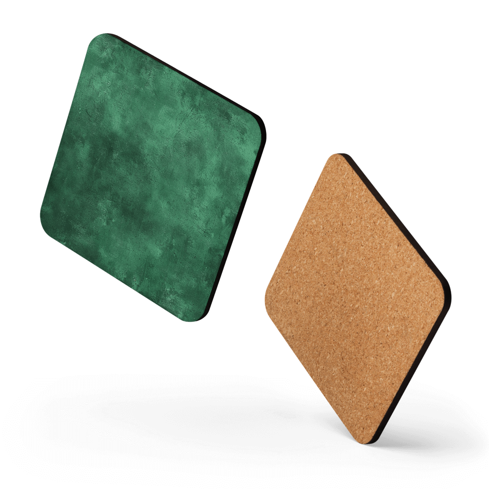 Watercolour Green Coaster