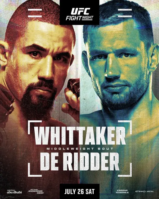 UFC FN: Whittaker vs de Ridder (Predictions)