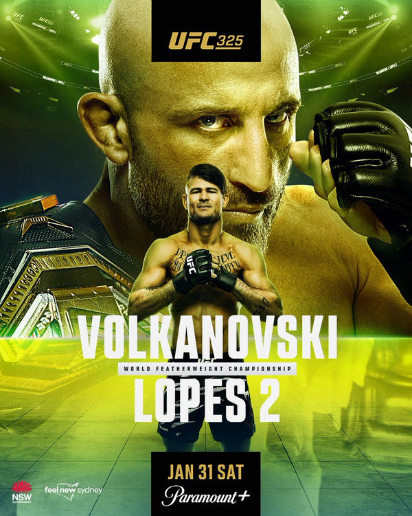 UFC 325: Volkanovski vs Lopes 2 (Predictions)