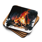 Abstract Campfire Coaster