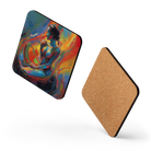 Iridescent Silhouette Coaster
