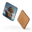 Pirate Ship Apples Coaster