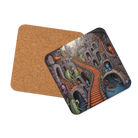 Orange Stairs Coaster