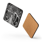 Black Path Coaster