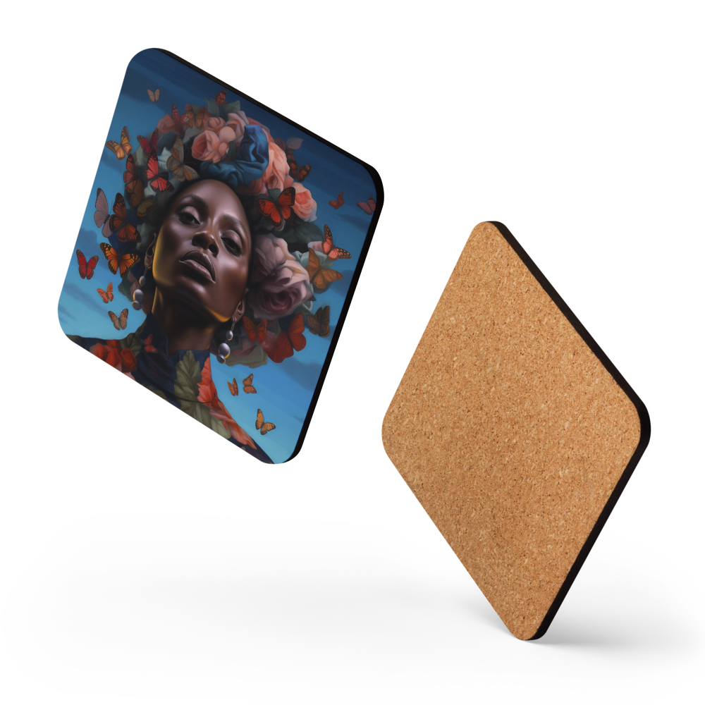 Fearless Portrait Coaster