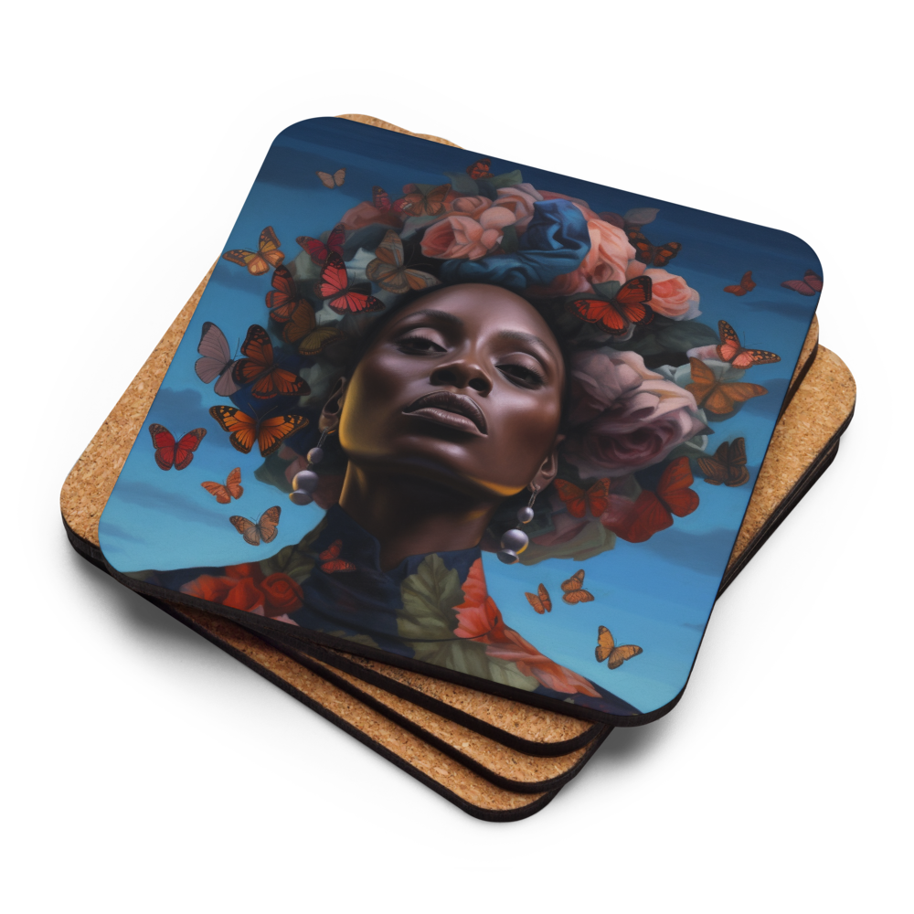 Fearless Portrait Coaster