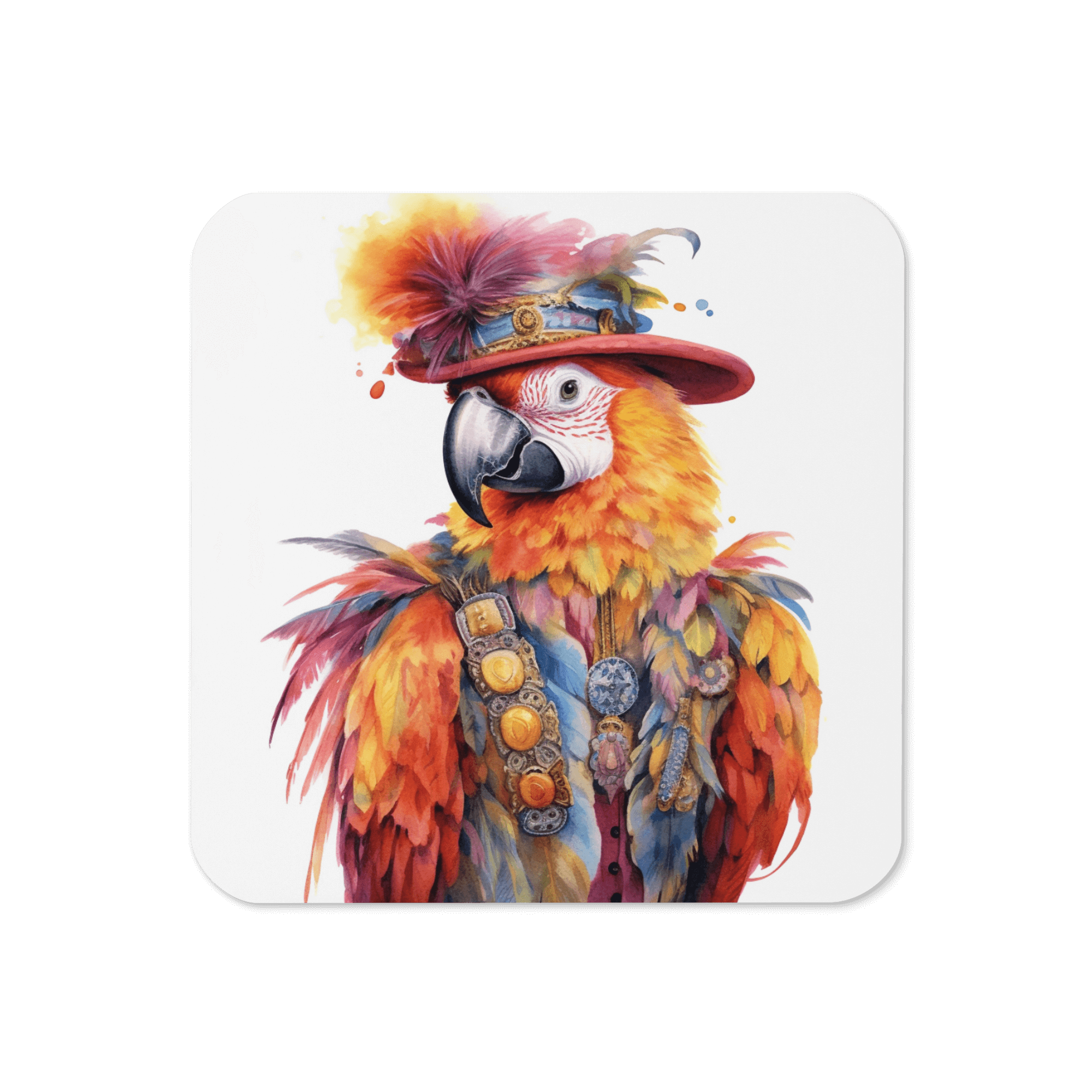 Sassy Parrot Coaster