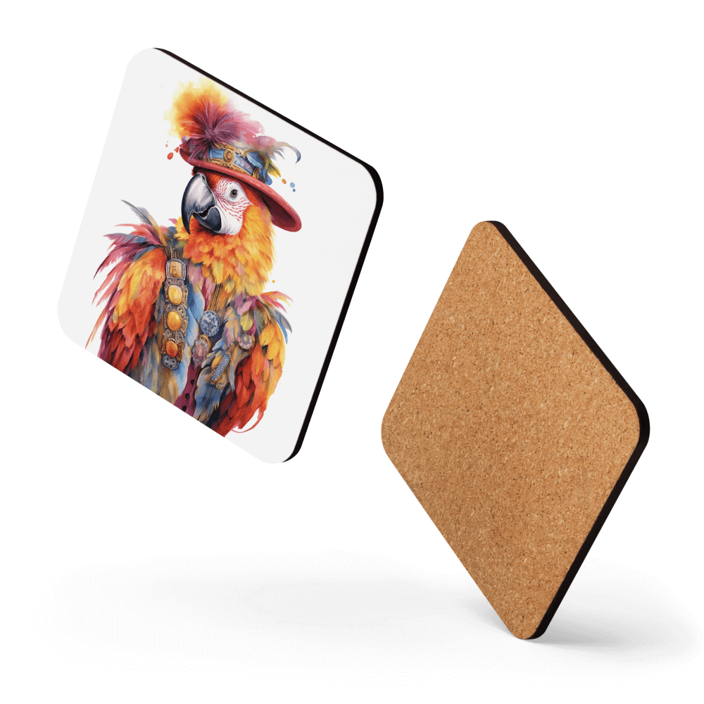 Sassy Parrot Coaster