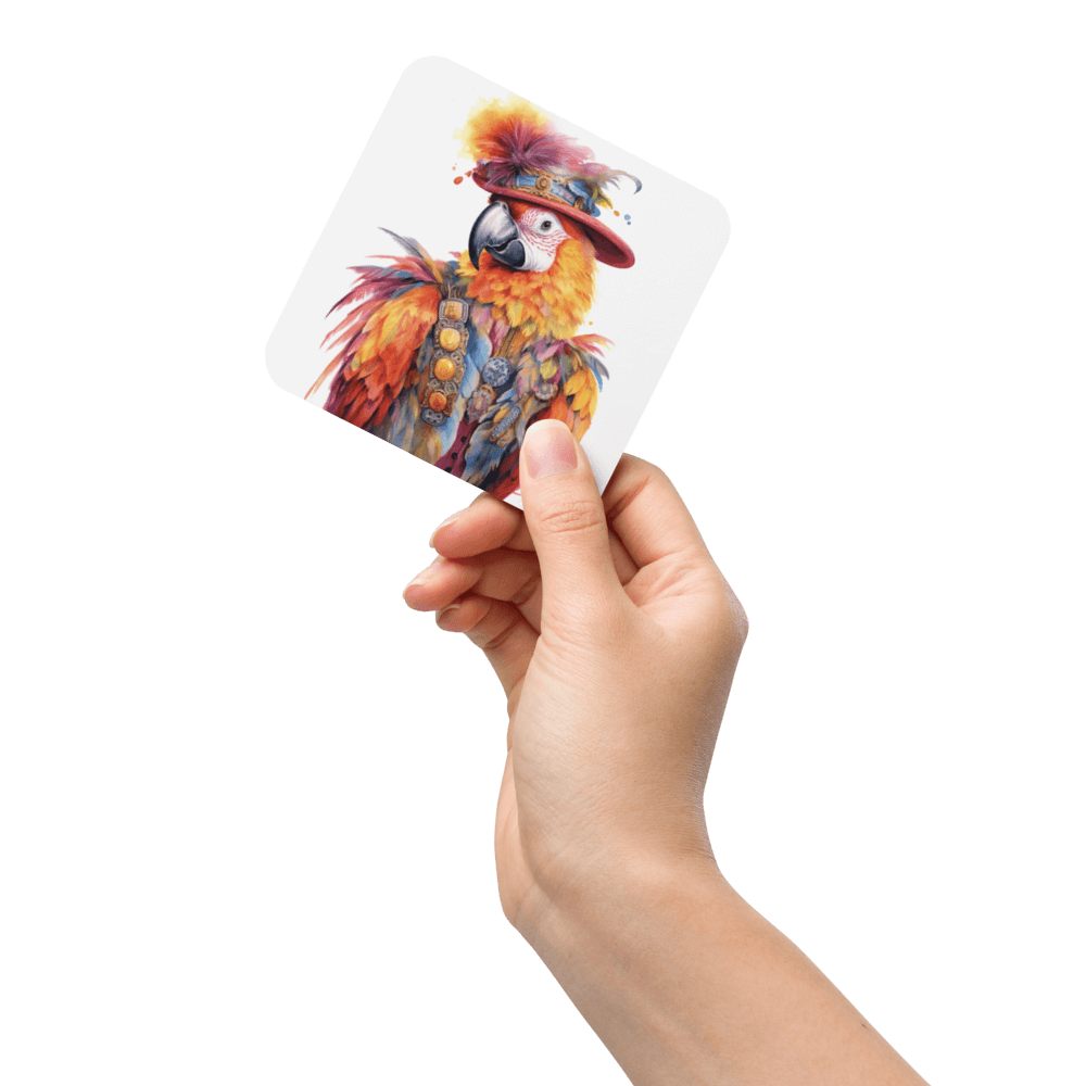 Sassy Parrot Coaster