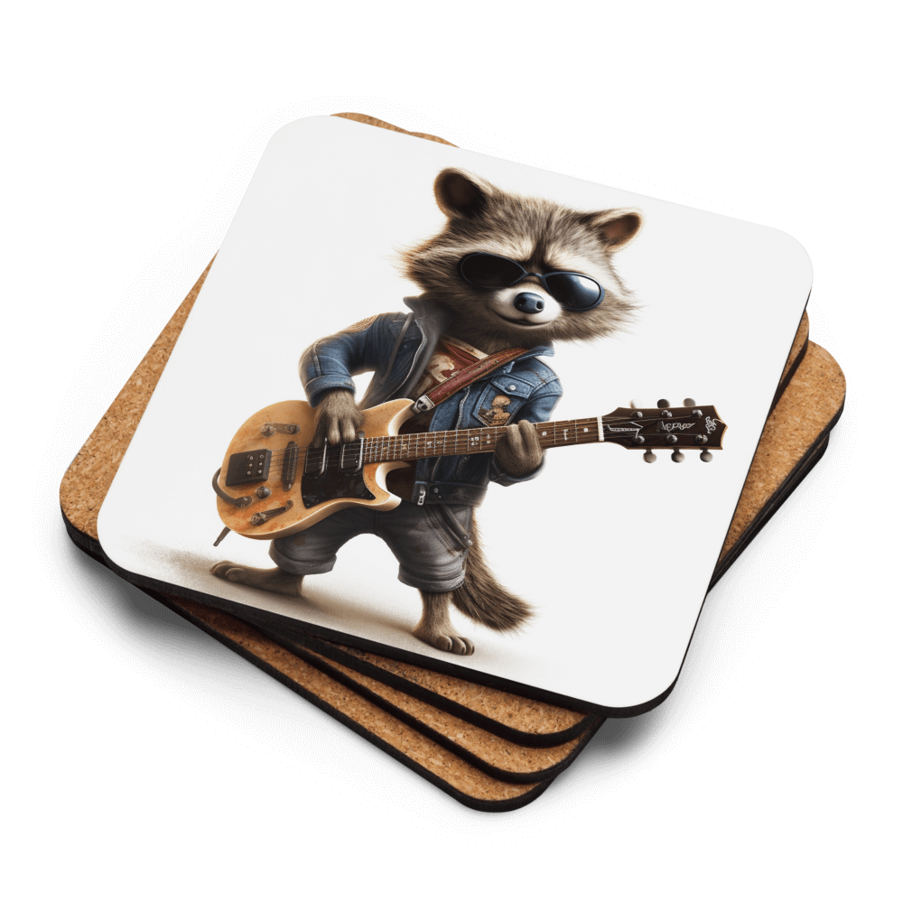 Rockstar Raccoon Coaster