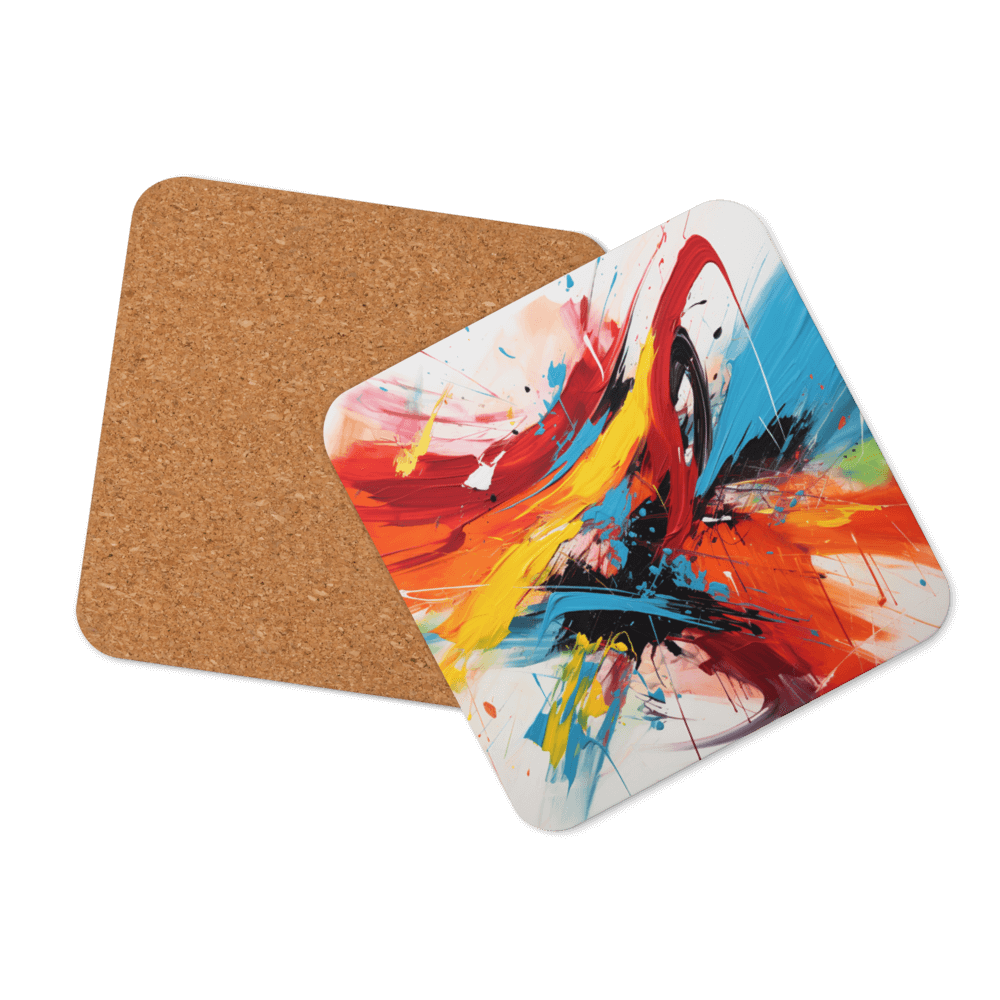 Vibrant Rhythms Coaster