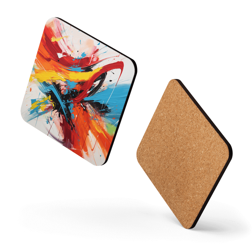 Vibrant Rhythms Coaster