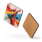 Vibrant Rhythms Coaster