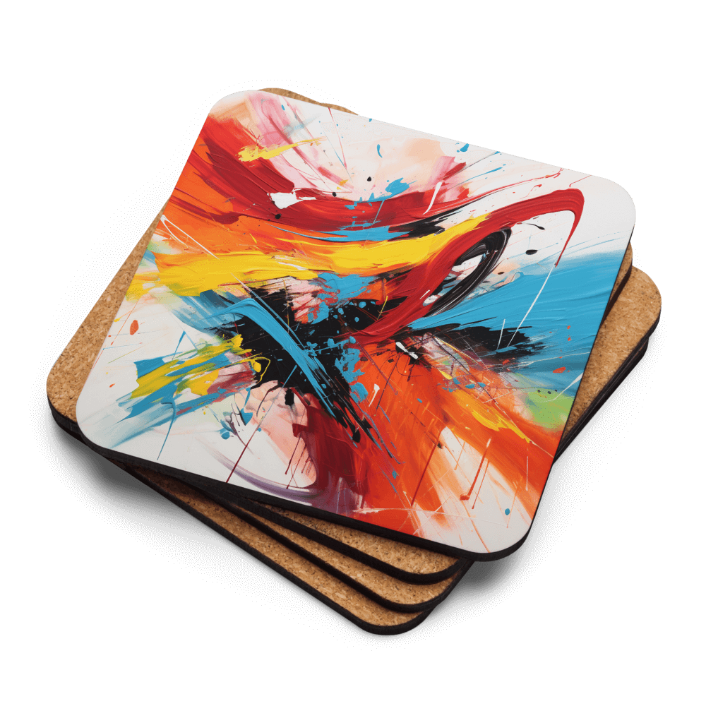 Vibrant Rhythms Coaster