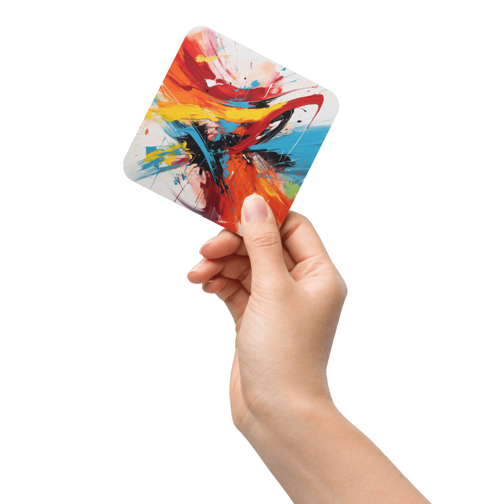 Vibrant Rhythms Coaster