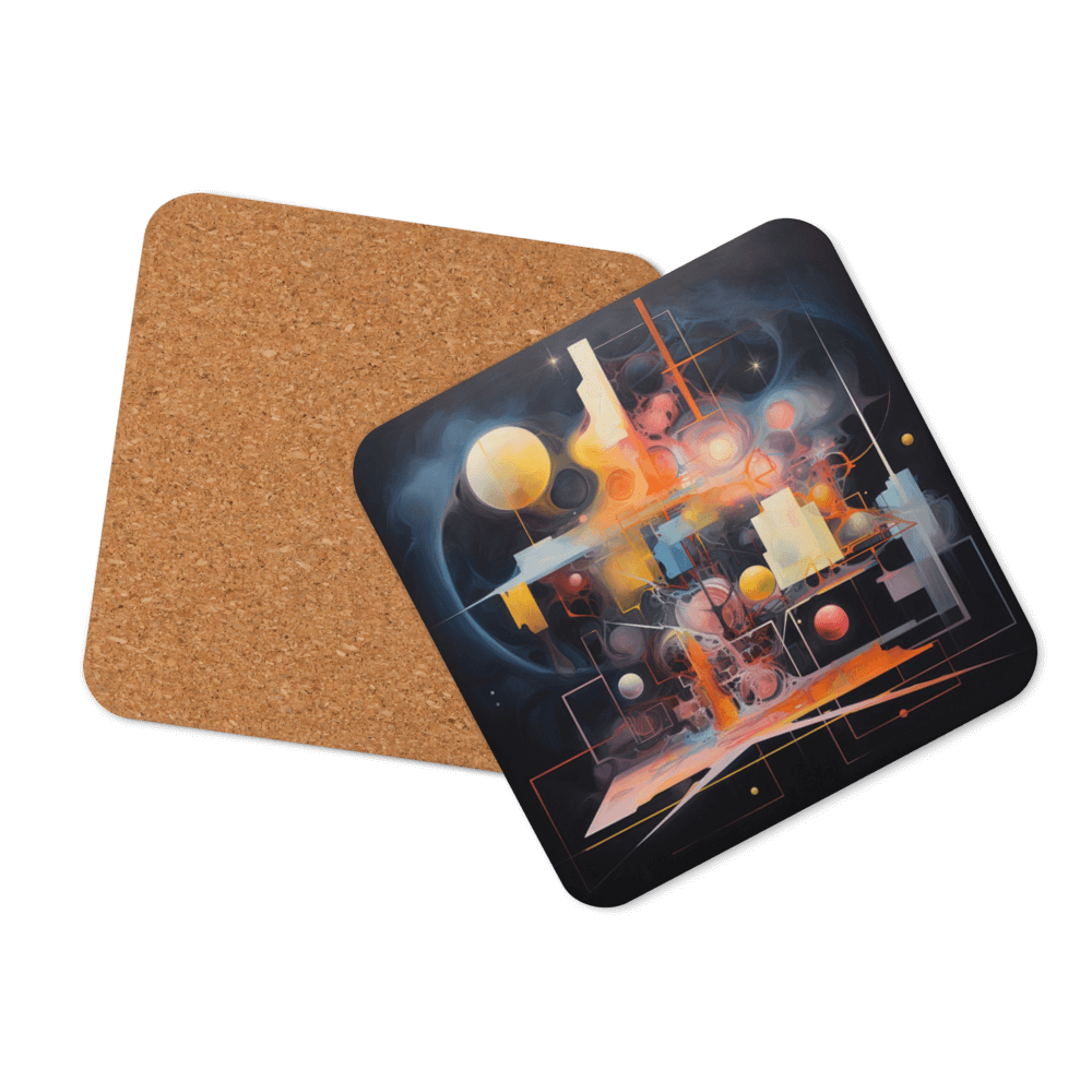 Abstract Cosmos Coaster