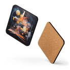Abstract Cosmos Coaster