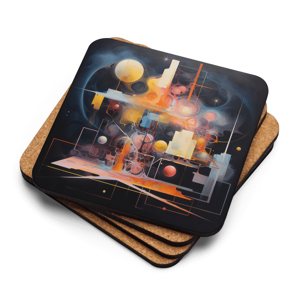 Abstract Cosmos Coaster