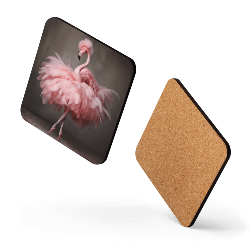 Fancy Flamingo Coaster