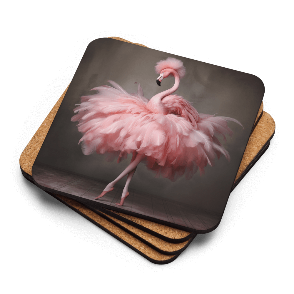 Fancy Flamingo Coaster