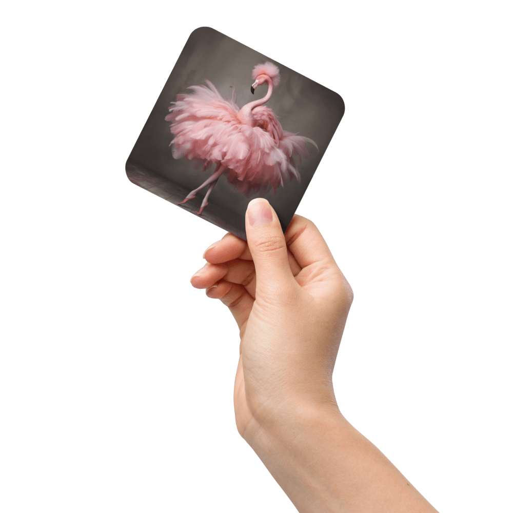 Fancy Flamingo Coaster