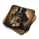 Dapper Dachshund Coaster