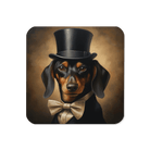 Dapper Dachshund Coaster