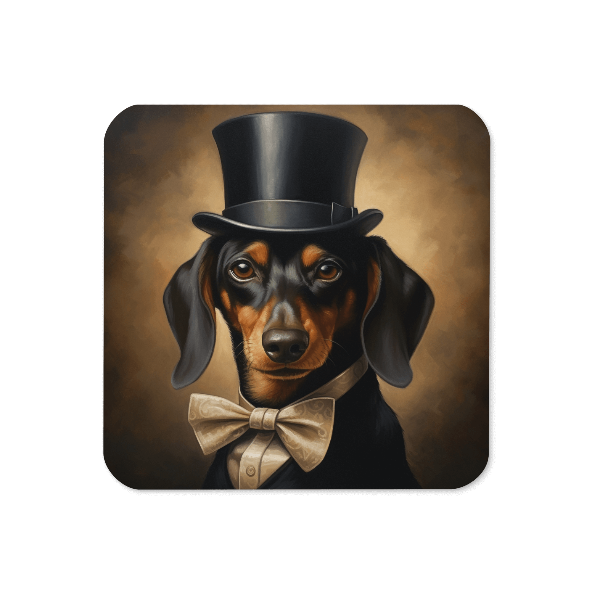 Dapper Dachshund Coaster