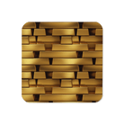 Gold Bars Coaster