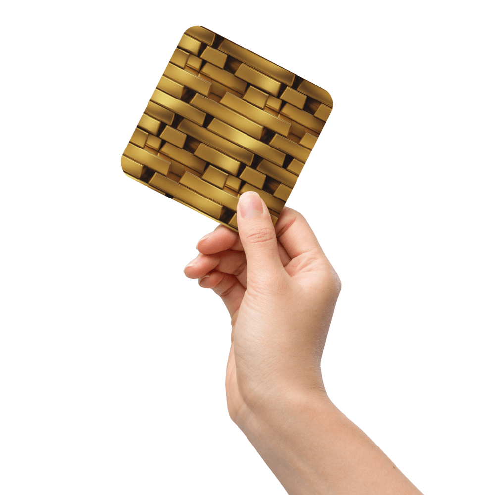 Gold Bars Coaster