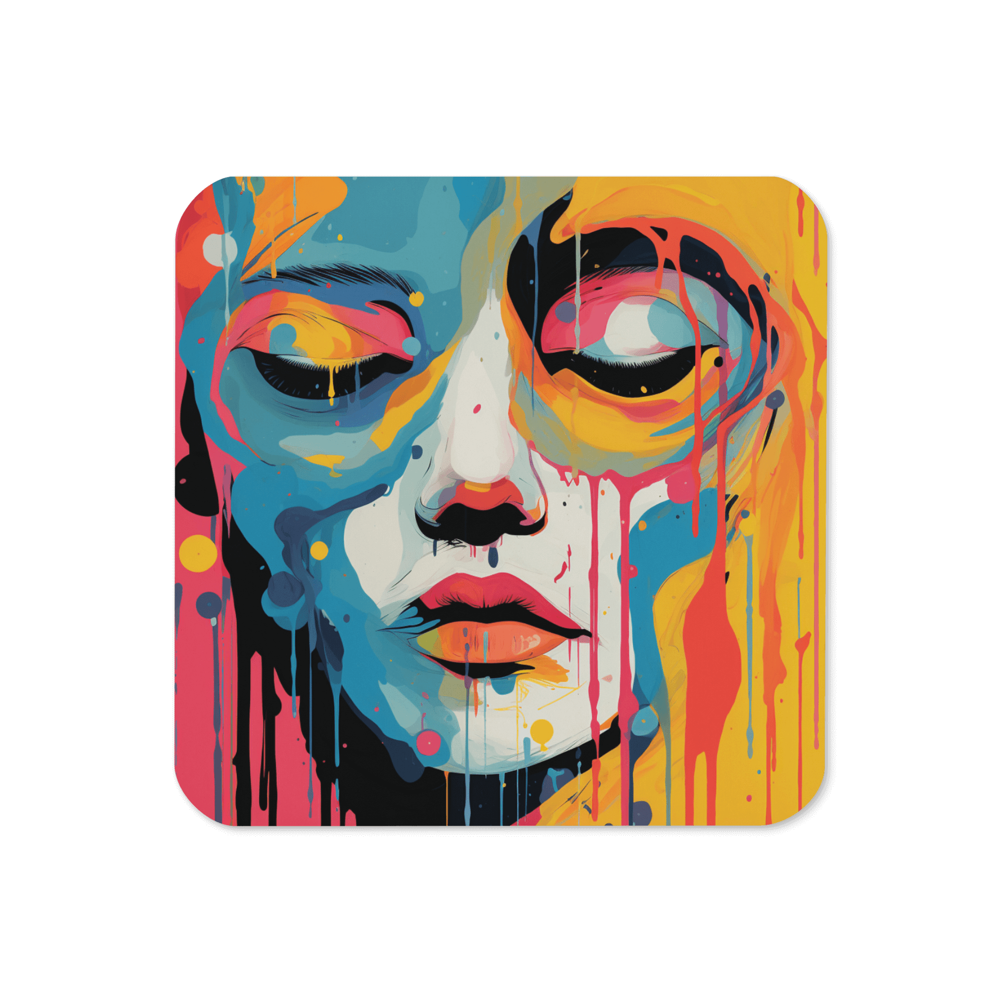 Vibrant Emotions Coaster