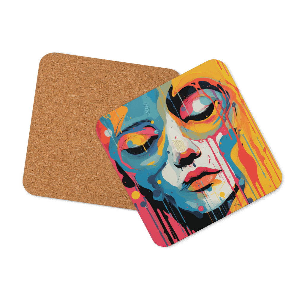 Vibrant Emotions Coaster
