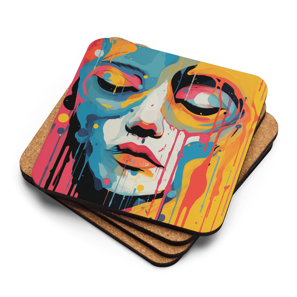 Vibrant Emotions Coaster