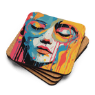 Vibrant Emotions Coaster
