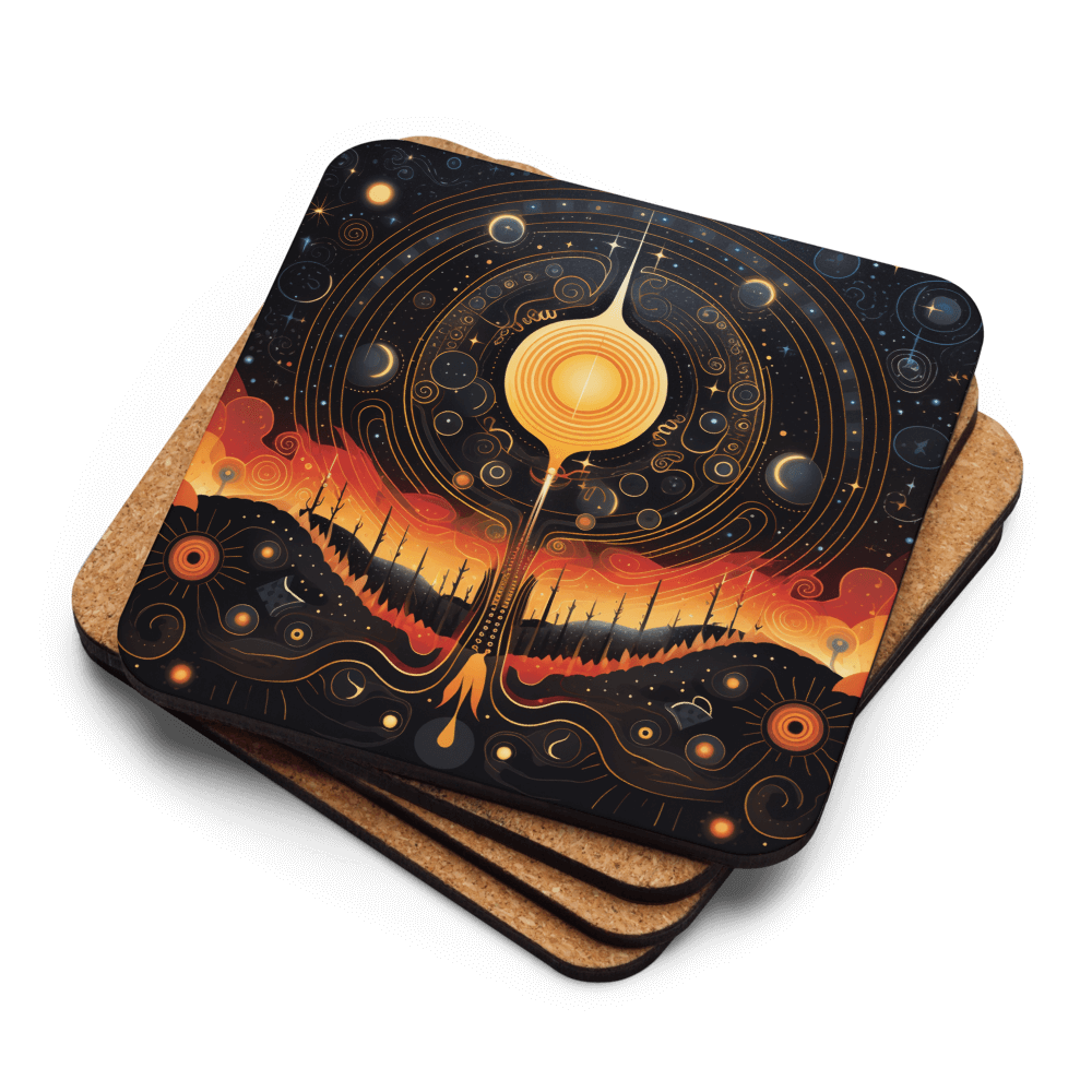 Cosmic Rhythms Coaster