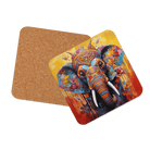Patchwork Elephant Coaster