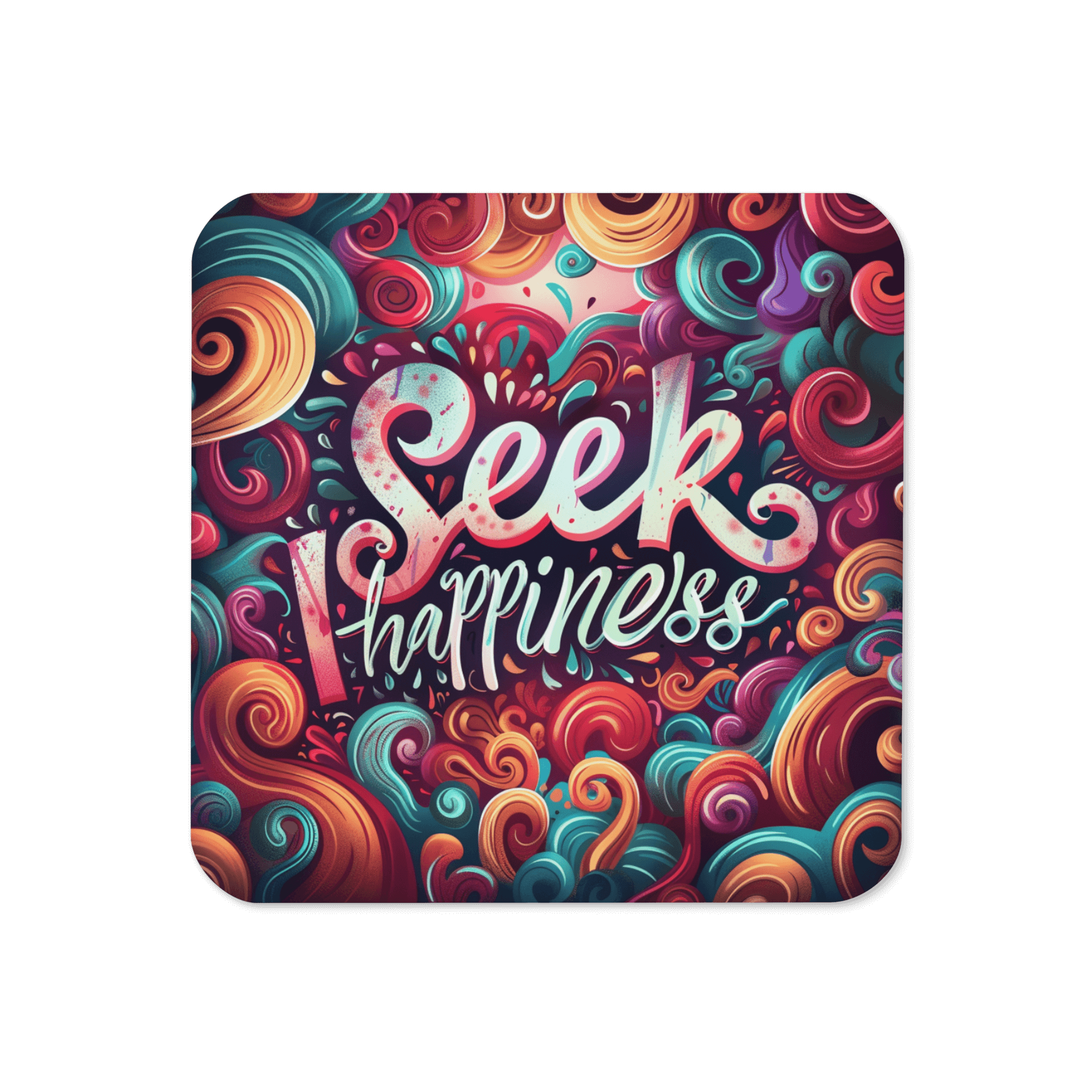 Seek Happiness Coaster