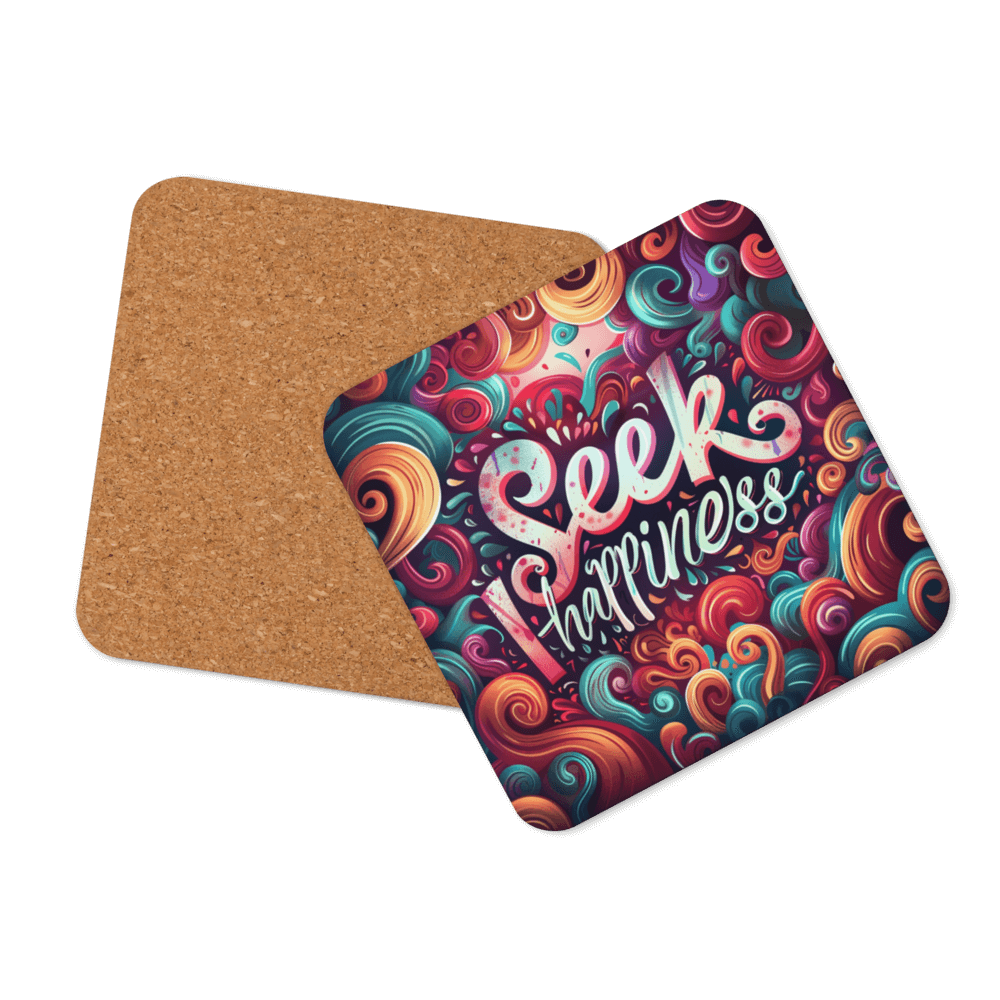 Seek Happiness Coaster