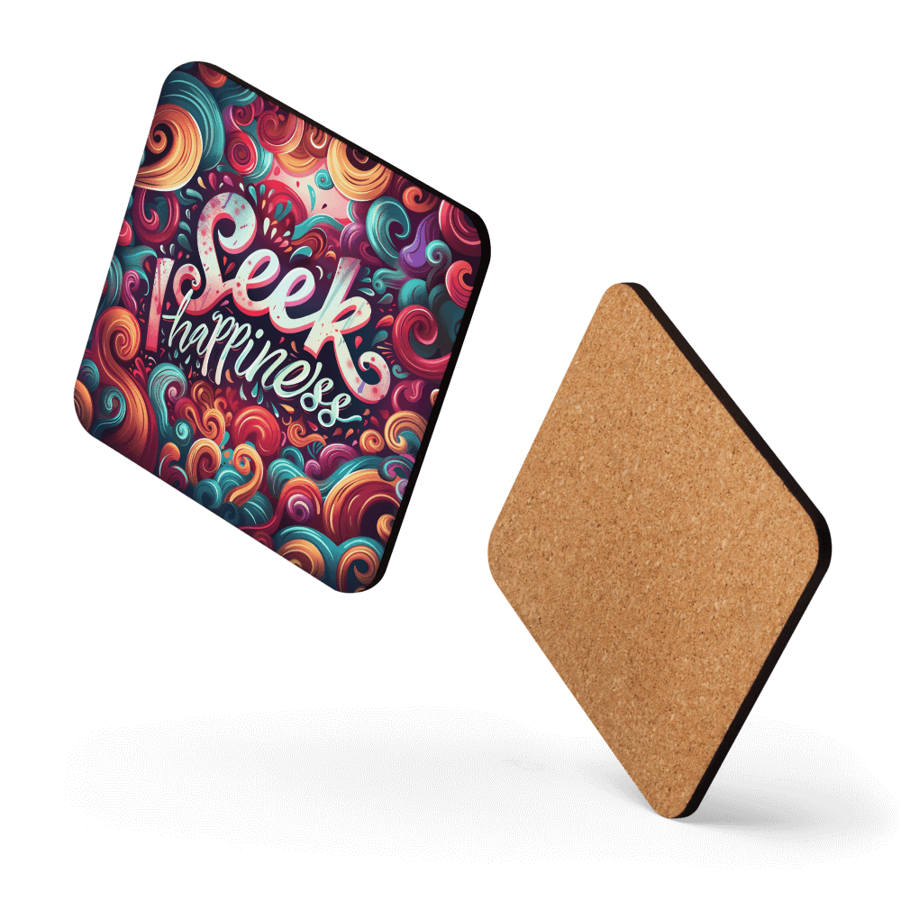 Seek Happiness Coaster