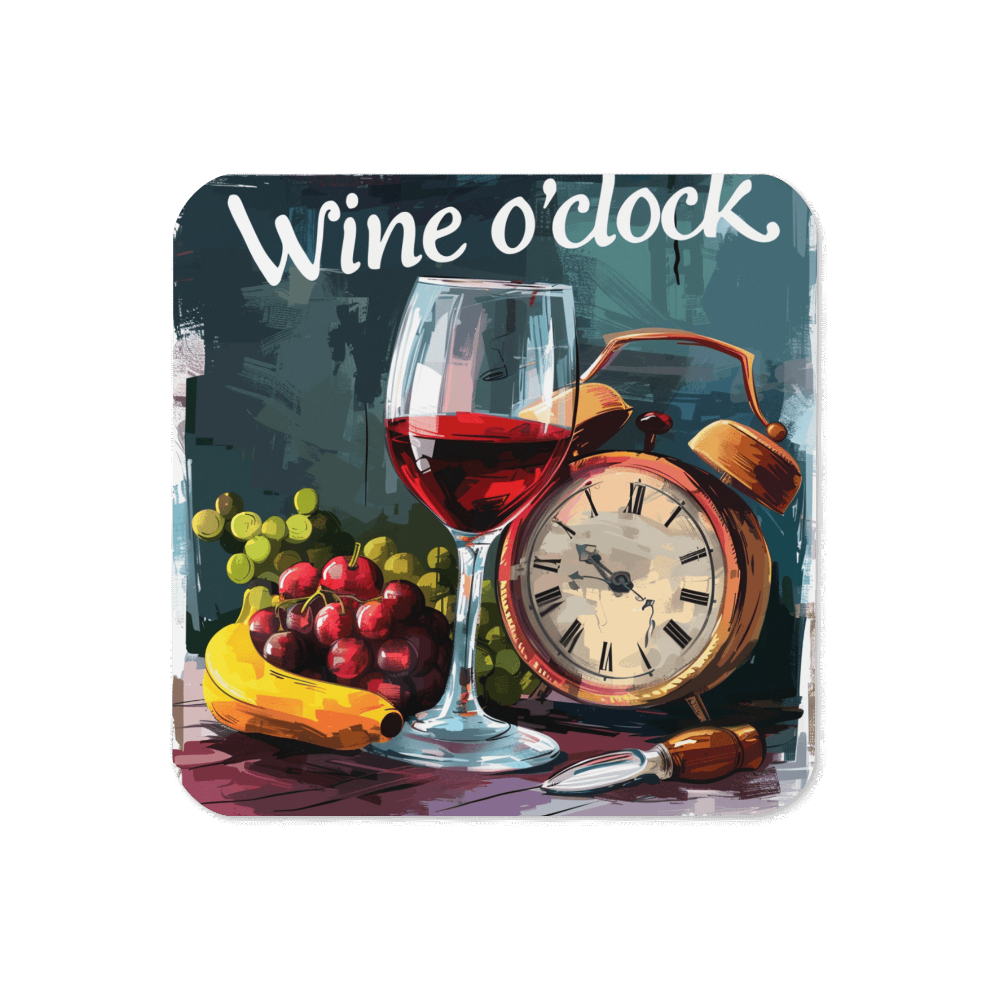 Wine Time Coaster