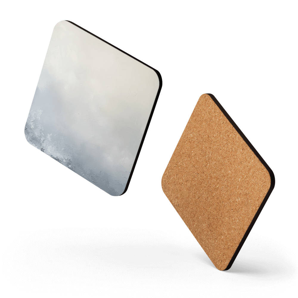 Watercolour White Coaster