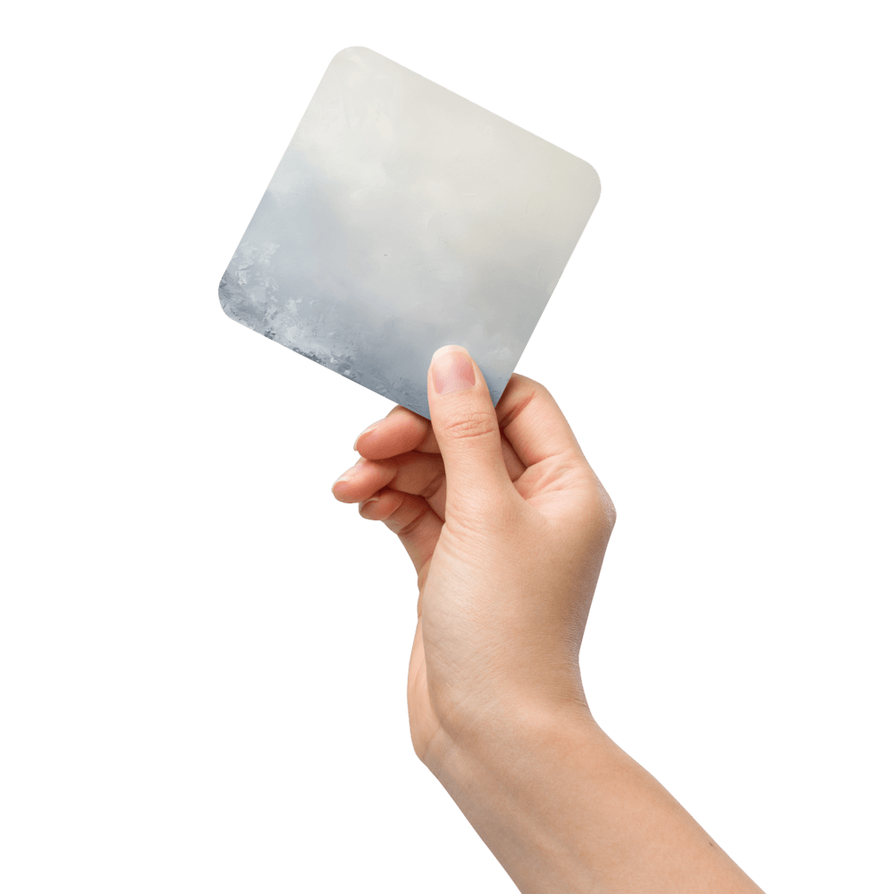 Watercolour White Coaster