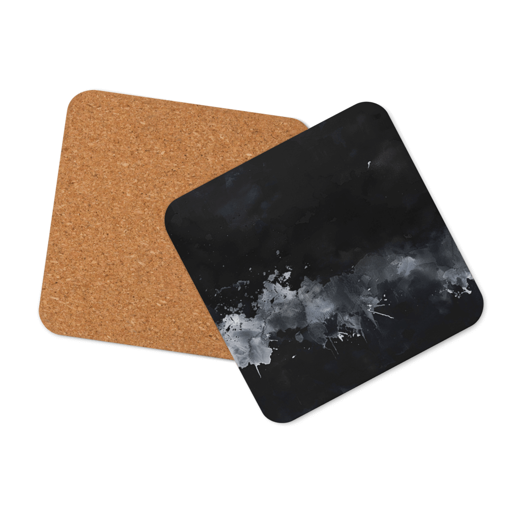 Watercolour Black Coaster