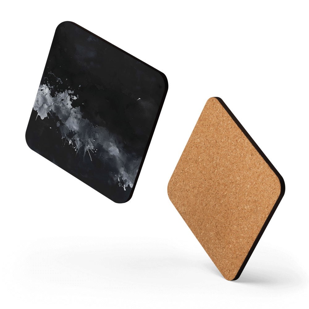 Watercolour Black Coaster