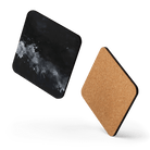 Watercolour Black Coaster