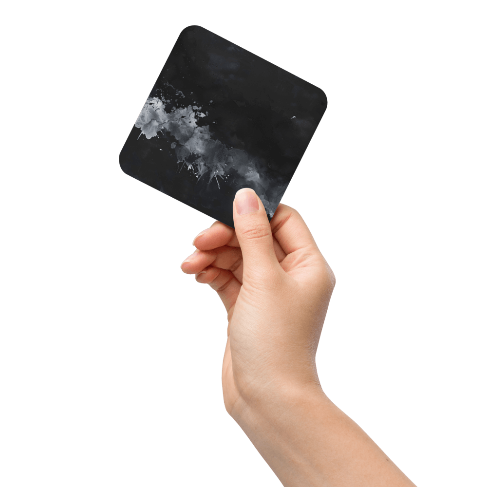 Watercolour Black Coaster