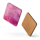 Watercolour Pink Coaster